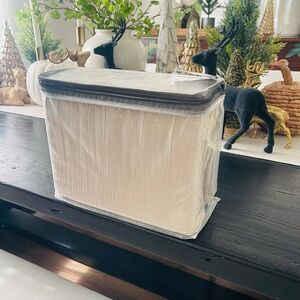 Threshold cream seersucker duvet set-king